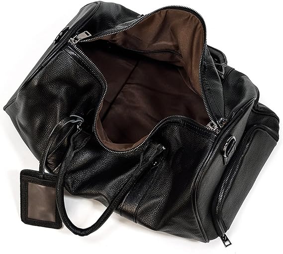 Amazon.co.jp: Boston Bag, Travel Bag, 2-Way Leather Bag